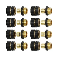 Twinkle Star Garden Hose Quick Connector Fitting Male and Female 8-Pack