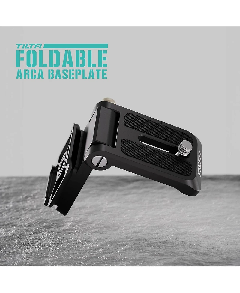 Tilta Four-Way Foldable Arca-Swiss Quick Release Baseplate, Black