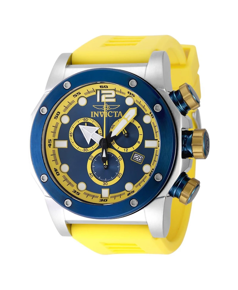 Invicta Men's 48982 Sea Hunter Quartz Chronograph Blue Dial Watch