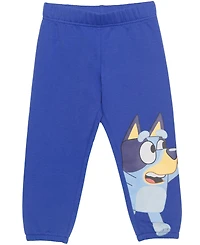 Bluey Boys Toddler 2T-5T 3-Piece Printed T-Shirt, Short-Sleeve T-Shirt and Joggers Set