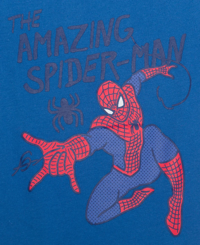 Spider-Man Boys Toddler 2T-5T 3-Piece Printed T-Shirt, Short-Sleeve T-Shirt and Joggers Set