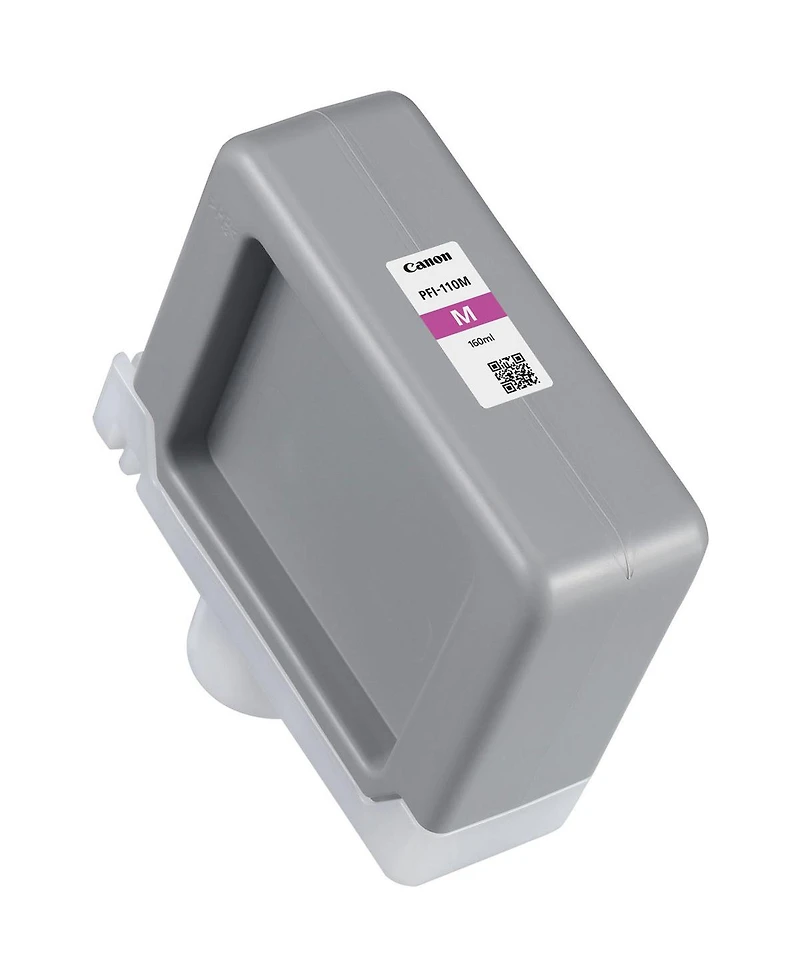 Canon Pfi-110 Pigment Ink Tank Kit (Matte Black, Black, Cyan, Magenta, Yellow) in Retail Packaging