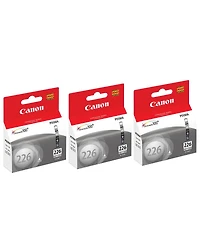 Canon Cli-226 Gray Ink Tank for Inkjet Printers for MG6120, MG6220, MG8120, MG8220 Pixma Series Printers, 3-Pack