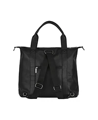 Bugatti Palermo Convertible 14.25" Leather Backpack Tote