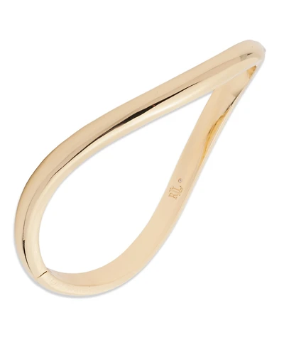Lauren Ralph Lauren Gold-Tone Sculptural Bangle Bracelet
