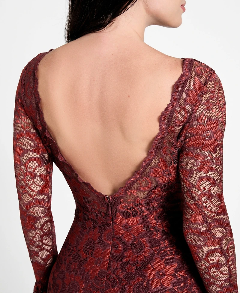 Guess Women's Seraphina Long Sleeve Dress