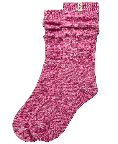 rib knit slouchy crew