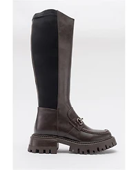 Prologue Shoes Chapel Buckle Stretch Boot (Women)