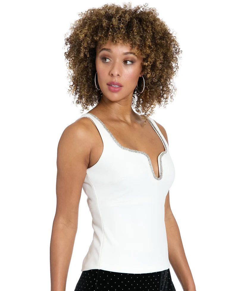 Muse Women's Embellished Sleeveless Top