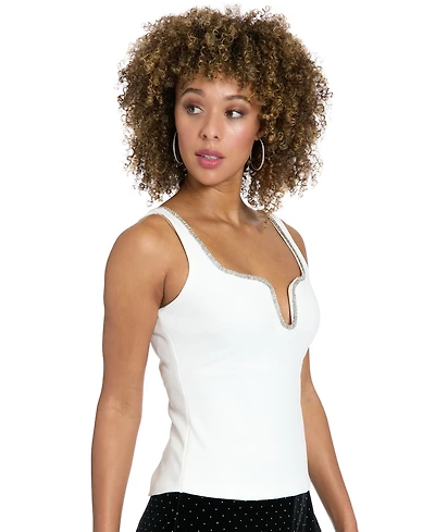 Muse Women's Embellished Sleeveless Top