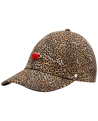 Steve Madden Final Rose Leopard Baseball Cap