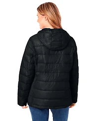 Woman Within Women's Plus Packable Puffer Jacket