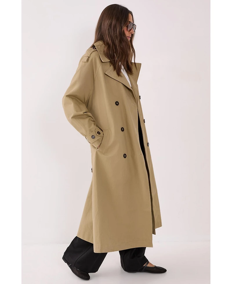 Nasty Gal Women's Essentials Trench Coat