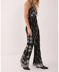 Nasty Gal Women's Droplet Plunge Jumpsuit