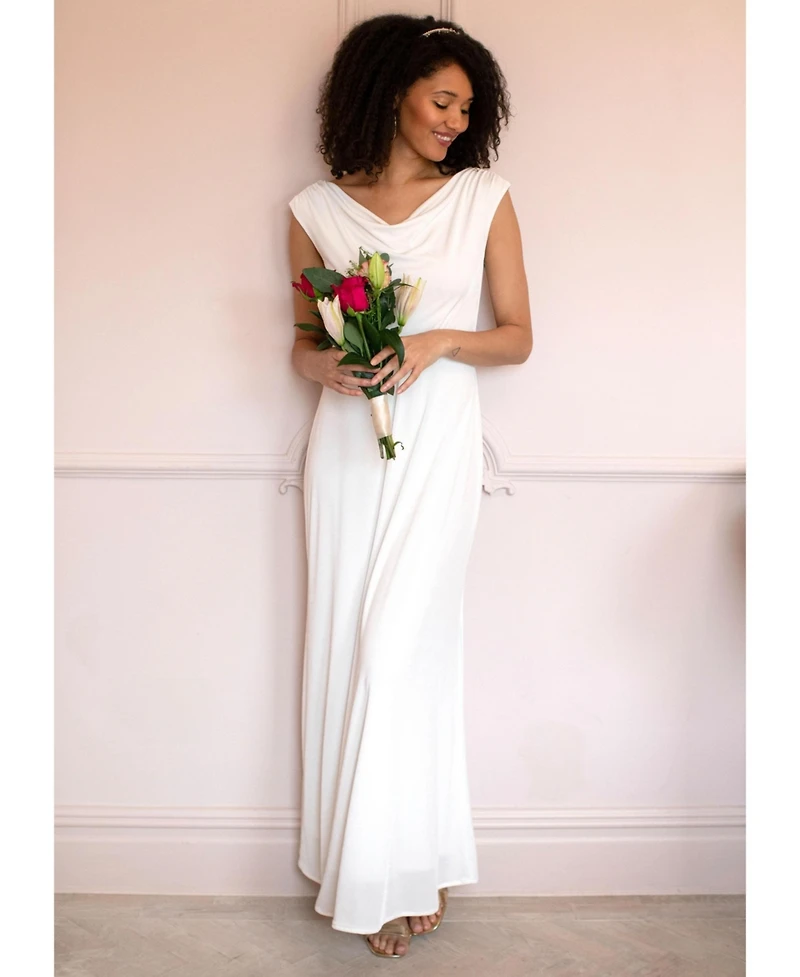 Alie Street London Women's Cruise Cowl Neck Maxi Dress