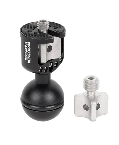 Wooden Camera Universal Ultra Arm Ball with Combo 1/4-20 & 3/8-16 Screw Knob