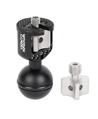 Wooden Camera Universal Ultra Arm Ball with Combo 1/4-20 & 3/8-16 Screw Knob
