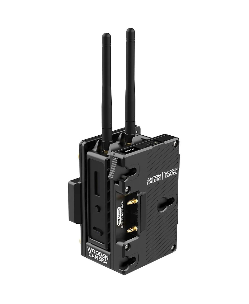 Wooden Camera Dual Battery Plate Cradle for Teradek Bolt Lt Transmitter, Gold Mount