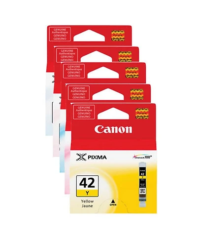 Canon Cli-42 Color 5 Ink Value Pack - Includes: Cyan, Magenta, Yellow, Photo Cyan, Photo Magenta