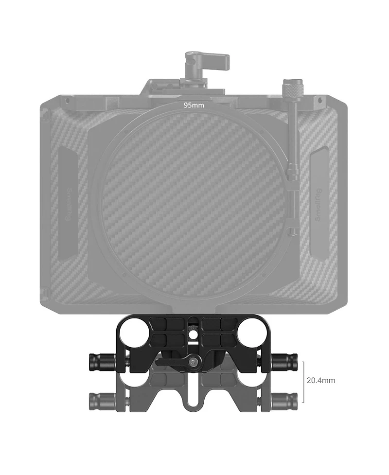 SmallRig 15mm Lws Universal Lens Support, 20.4mm Vertical Adjustment