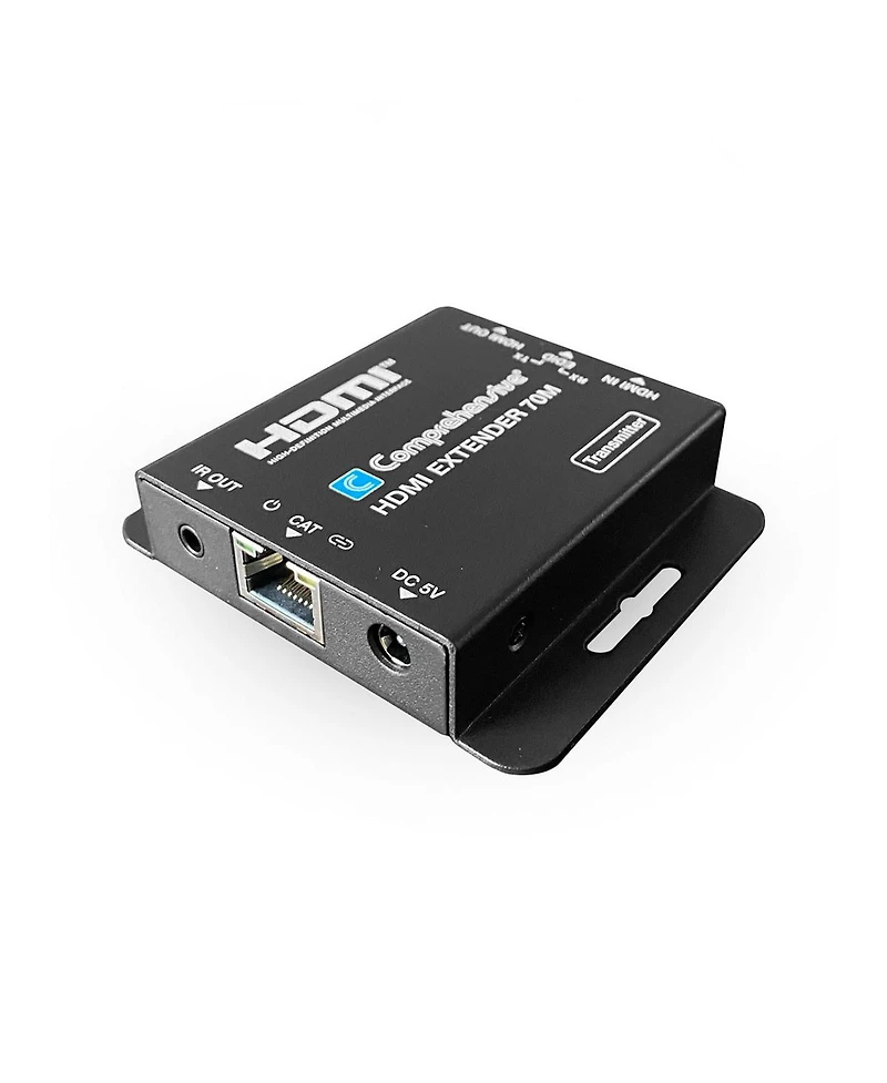 Comprehensive Hdmi Extender Up To 150' Over Single Cat5/6, Signal Rates Up to 4.95Gbps, Auto-Adjustment for Equalization