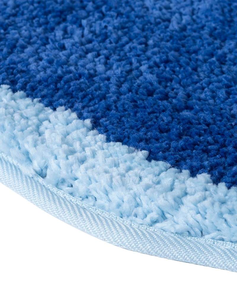 Vcny Home Scalloped Tufted Bath Rug, 18" x 27"