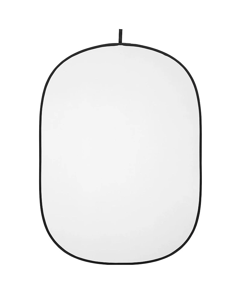 Westcott 5x6.5' Collapsible 2-In-1 Backdrop, Black & White