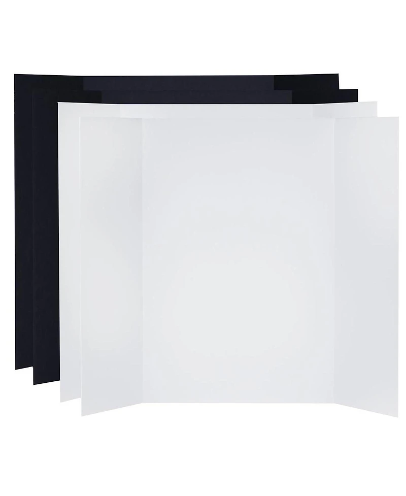 V-flat World Tabletop V-Flat Large (3'x4'), 4-Pack, 2-White & 2-Black