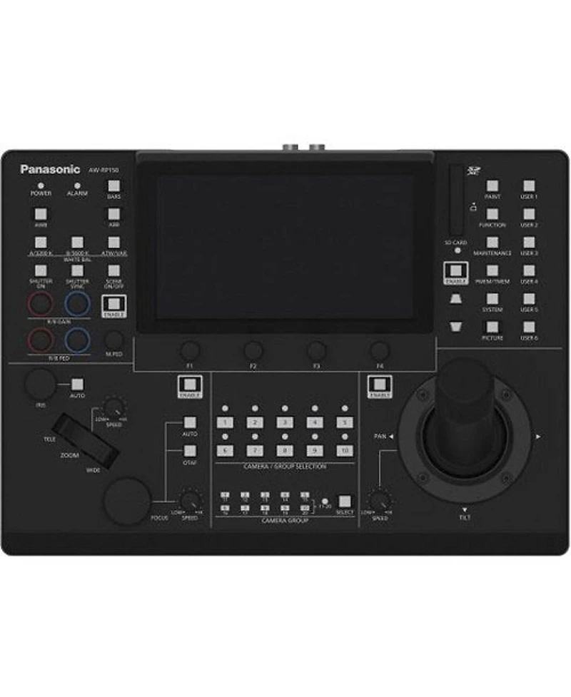Panasonic Aw-RP150GJ Touchscreen Remote Camera Controller, Requires Power Supply