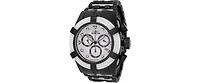 Invicta Men's 48606 Bolt Quartz Chronograph White, Black Dial Watch