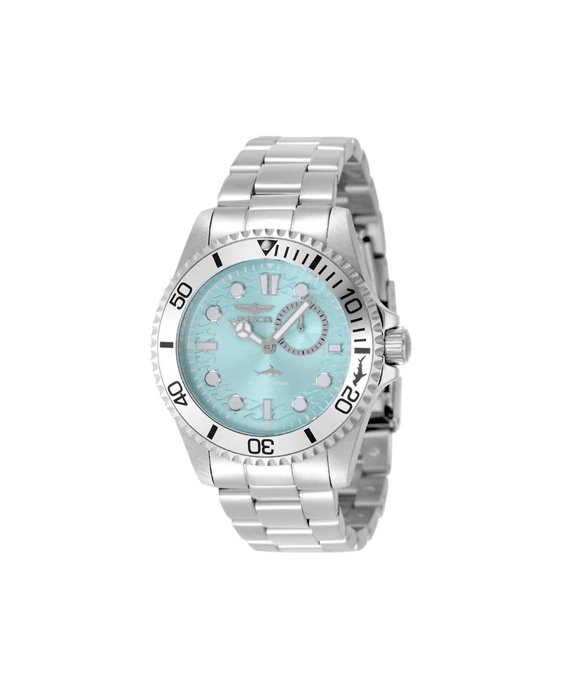 Invicta Men's 49277 Pro Diver Quartz Multifunction Light Blue Dial Watch