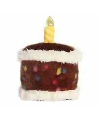 Aurora Mini Choco B'day Cake Palm Pals Adorable Plush Toy Brown 5"
