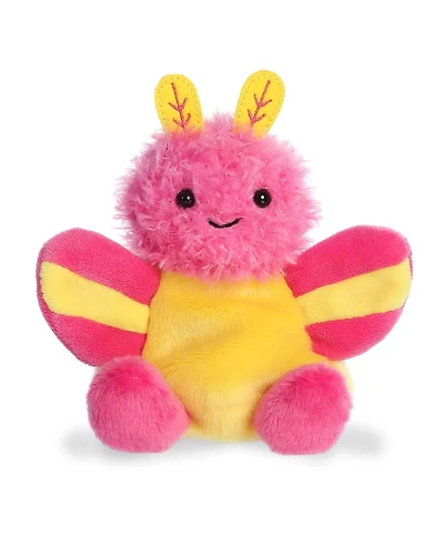 Aurora Mini Astrid Rosy Maple Moth Palm Pals Adorable Plush Toy Pink 5"