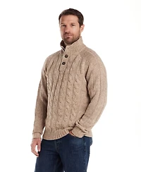 Weatherproof Vintage Men's Button Up Sweater