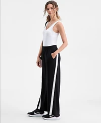 Id Ideology Women's Wide-Leg Sweatpants, Macy's Exclusive