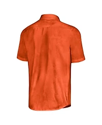 Tommy Bahama Men's Texas Orange Texas Longhorns Sport Coconut Point Palm Vista IslandZone Button-Up Shirt