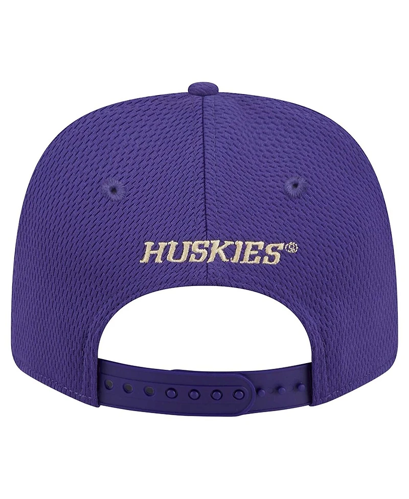 New Era Men's Purple Washington Huskies Coolera 9SEVENTY Rope Stretch-Snap Hat