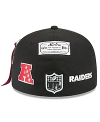 New Era x Alpha Men's Industries Black Las Vegas Raiders 59FIFTY Fitted Hat