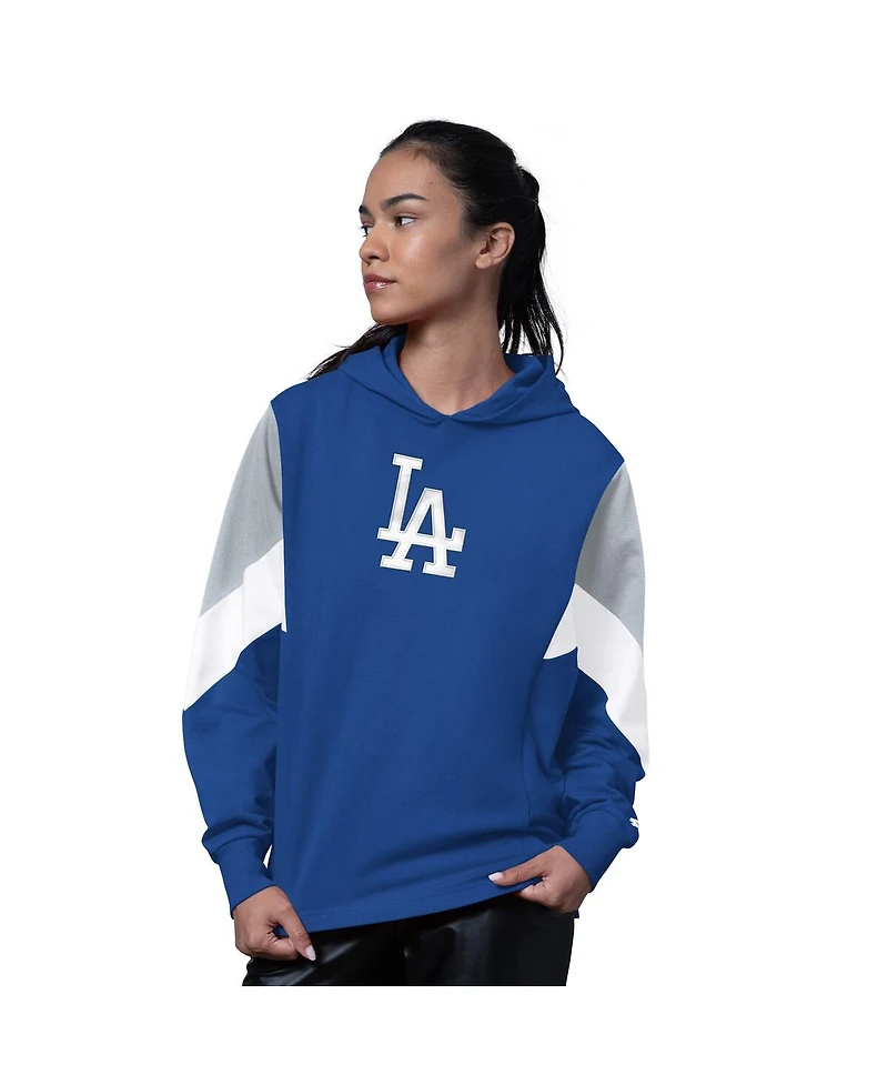 Starter Women's Royal Los Angeles Dodgers Scrimmage Pullover Hoodie