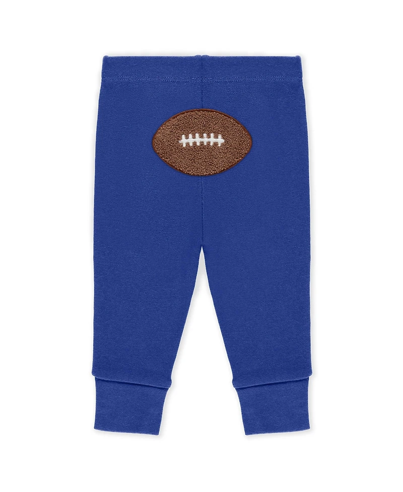 Wear by Erin Andrews Baby Boys and Girls Newborn 3-Piece Los Angeles Rams Turn Me Around Bodysuits Pant Set