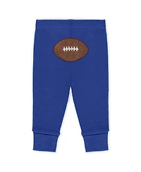 Wear by Erin Andrews Baby Boys and Girls Newborn 3-Piece Los Angeles Rams Turn Me Around Bodysuits Pant Set
