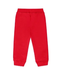 Wear by Erin Andrews Baby Boys and Girls Newborn 2-Piece Red Kansas City Chiefs Fleece Crewneck Pants Set