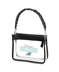 Wear by Erin Andrews Miami Dolphins Plastic Chain Mini Crossbody