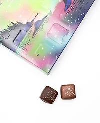 Bixby Chocolate Bright Nights and Northern Lights Caramel Advent Calendar, 25 Pieces