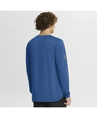 Fanatics Men's Blue New York Rangers Authentic Pro Rink Centennial Tech Long Sleeve T-Shirt