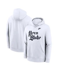 Nike Men's White Penn State Nittany Lions Vault Club Hoodie
