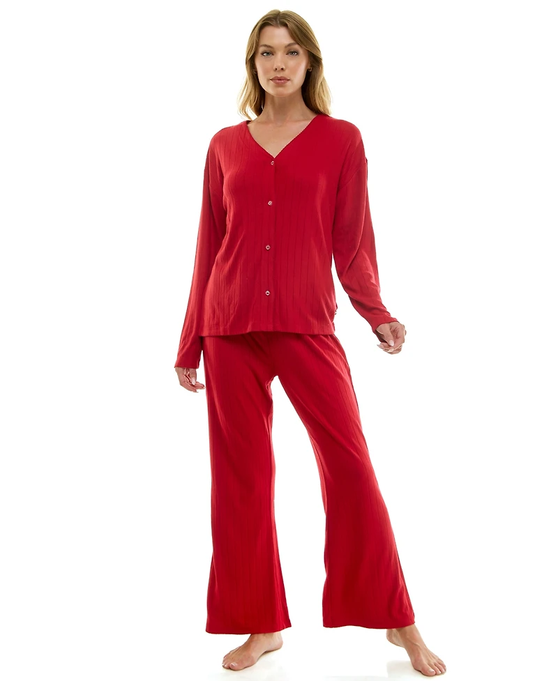 Sincerely Jules Women's 3-Piece Pointelle Set