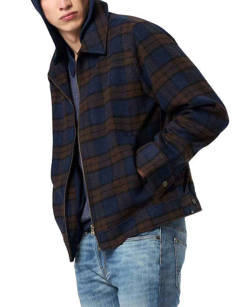 Buffalo David Bitton Men's Jude Hooded Boxy Jacket