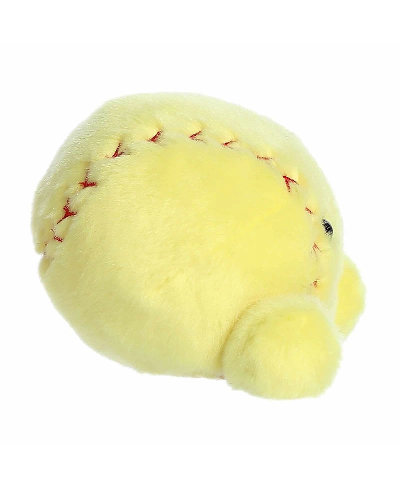 Aurora Mini Shortstop Soft Ball Palm Pals Adorable Plush Toy Yellow 5"