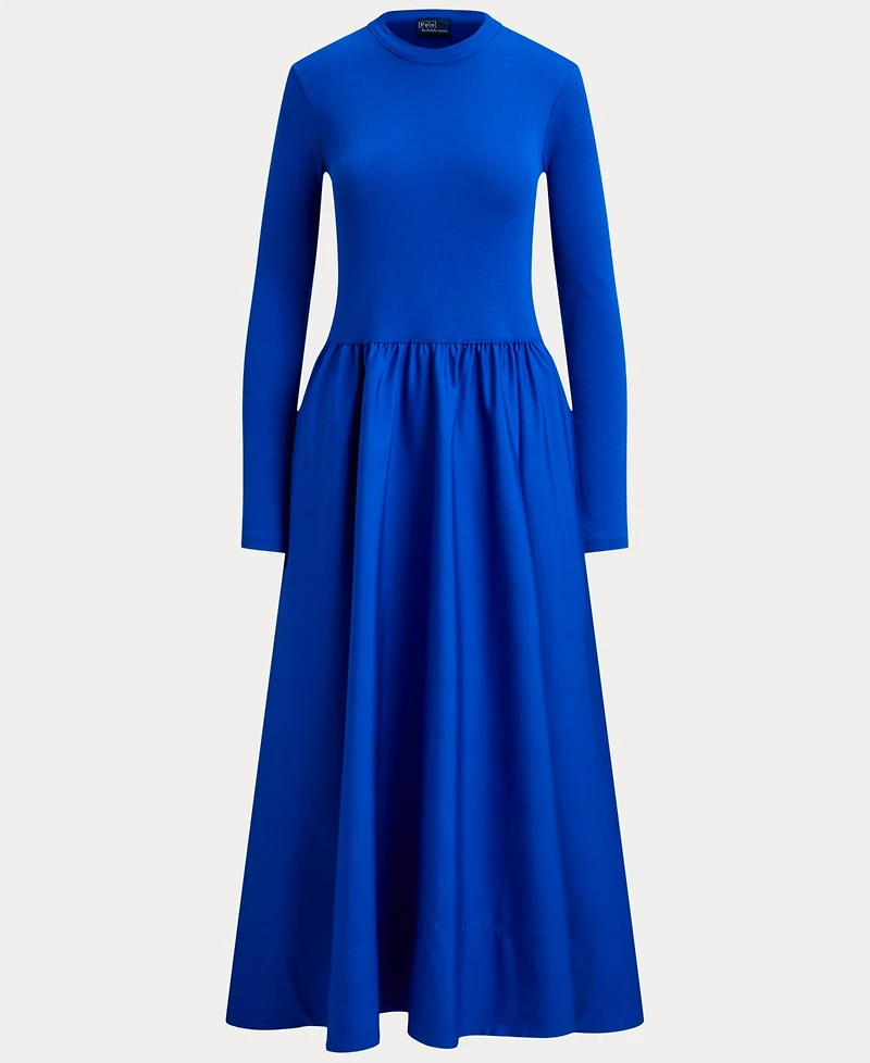 Polo Ralph Lauren Women's Cotton Long-Sleeve Dress
